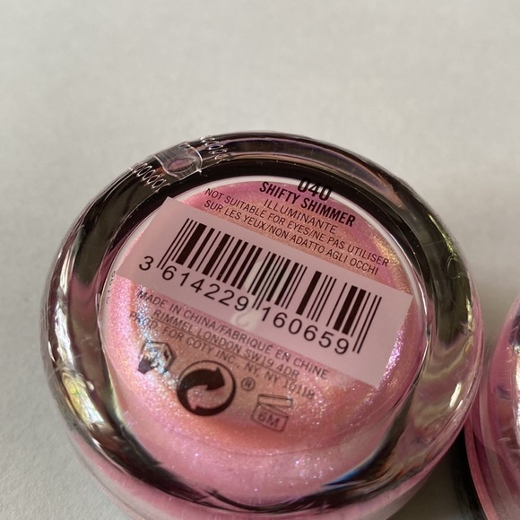 Rimmel jelly highlighter NEW lot of 2 full size pink shifty shimmer illuminator - Picture 3 of 9